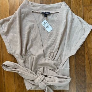 Crop top - Champagne Shimmer